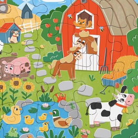 Иллюстрация для пазла "На ферме"