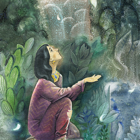 Иллюстрации к сказке Г.Х. Андерсена "Дочь болотного царя"