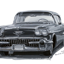 1958 Cadillac Series 62 Sedan de Ville