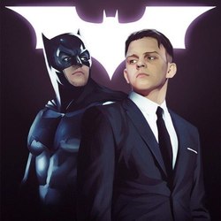 Batman постер портрет