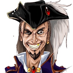 Pirate portrait