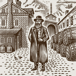 Иллюстрации для Лидского пива (Lidskae.by)