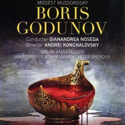 Афиша для оперы Борис Годунов