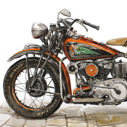 Мотоцикл Indian 741