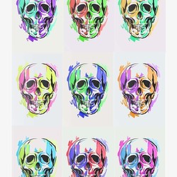 Цветные черепа