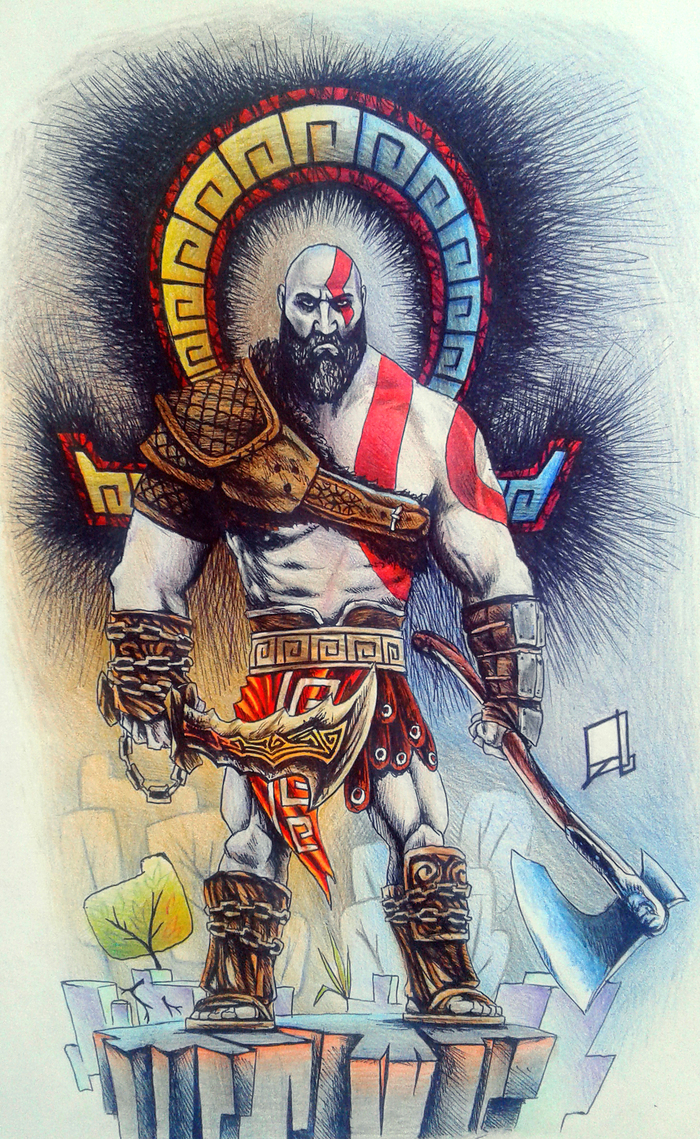 God Of War Illustrators Ru