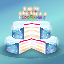 Морской торт / Sea Cake
