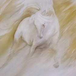 Моя первая в жизни попытка нарисовать лошадку)