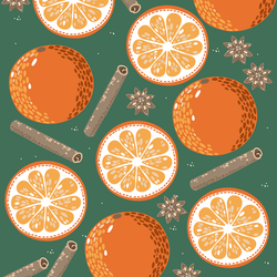 Orange Pattern