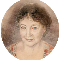 Портрет И. Сумароковой для ее книги