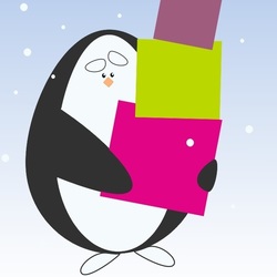 Рождественский пингвинчик