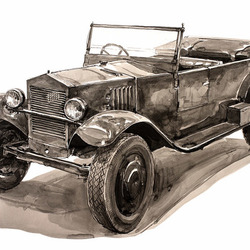 автомобиль НАМИ-1 1925 года разработки