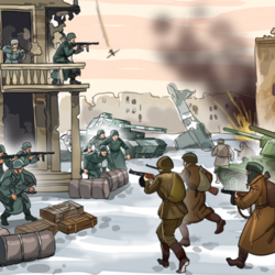 Разгром немецкой армии под Сталинградом