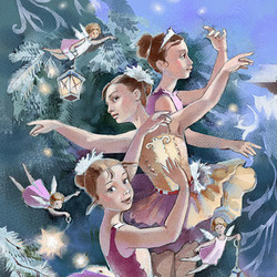 иллюстрация для книги про балет