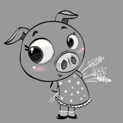 piggy sketch