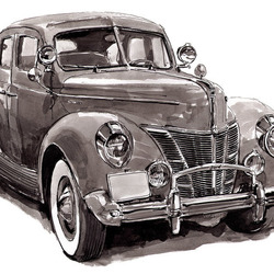  1940 Ford Deluxe 4-Door Sedan
