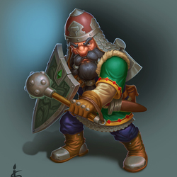 Dwarf warrior