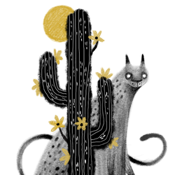 Cactus & cat