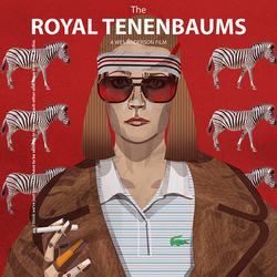 The Royal Tenenbaums. Alternative poster