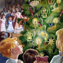 Рождественская елка,чудеса случаются!
