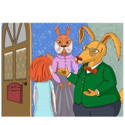 The Missing Present: Paulina and Charles the Rabbit
