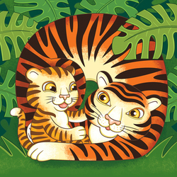 Тигрица и тигрёнок