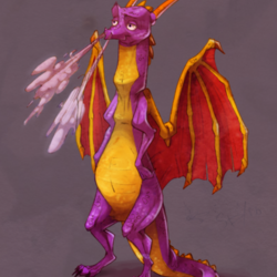 Пурпурный дракон