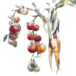 Овощи | иллюстрации для паттерна