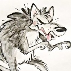 Персонаж волк
