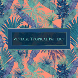 Vintage Tropical pattern