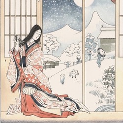 Иллюстрация к японской народной сказке "Огневой Таро"