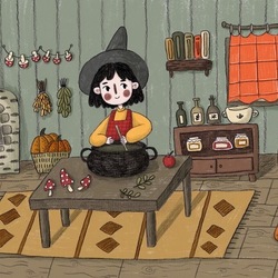 кухня ведьмочки