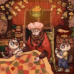 Обложка альбома 'бабушкины сказки и обряды'