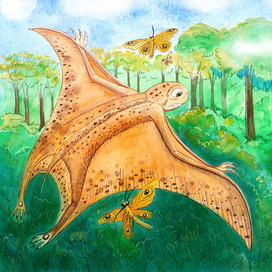 "Я динозавр", автор Анастасия Карп