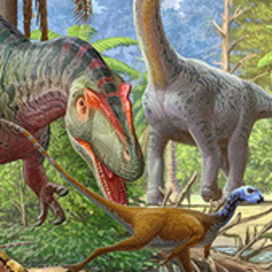 Пазлы "Мир  динозавров"2