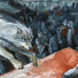 "Абрек.Повесть о настоящем волке " иллюстрация 12