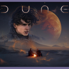 Poster based on Dune.(NODIA & Mondlicht Studios feat. AGNIVO)