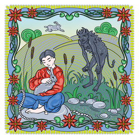 иллюстрации к кряшенской народной сказке