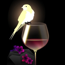 Ласточка и вино