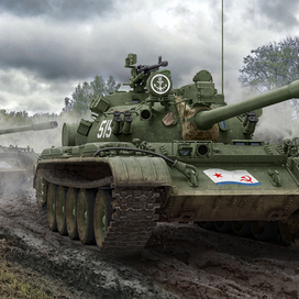 T-55A ( box art for RFM )
