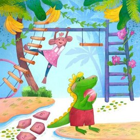 "Сказки про детский сад" для издательства Clever