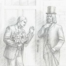 Иллюстрация к рассказу Г.К. Честертона