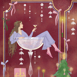 Иллюстрация "Новогодняя ночь"