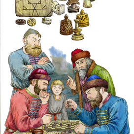 Игры в древнем Новгороде