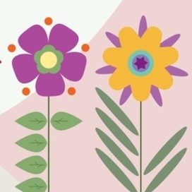 Цветы, шведский дизайн