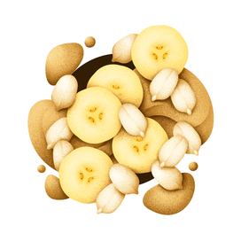 CirC Bites: Банан, арахис и арахисовое масло
