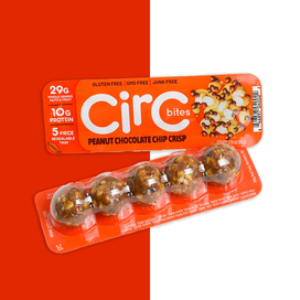 CirC Bites: Шоколадная крошка, арахис и арахисовое масло