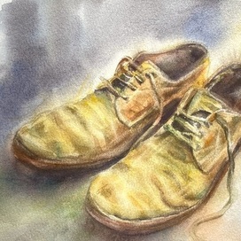 Старые ботинки