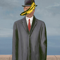 Magritte vs Warhol