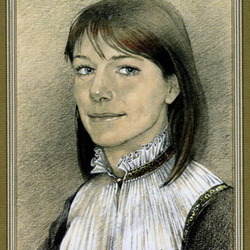 Портрет жены  художника